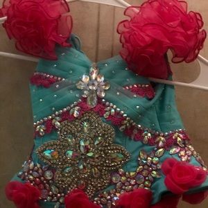 Custom Glitz Pageant Dress